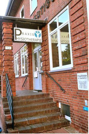 Eingang Physiotherapie am Güterbahnhof